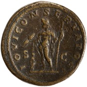 reverse of Macrinus RIC IV 189