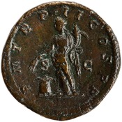 reverse of Macrinus RIC IV 146