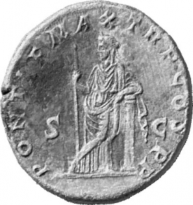 reverse of Macrinus RIC IV 143