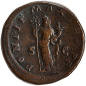 reverse of Macrinus RIC IV 121