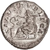 reverse of Macrinus RIC IV 85B