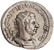 obverse of Macrinus RIC IV 63E