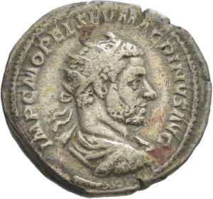 obverse of Macrinus RIC IV 63F