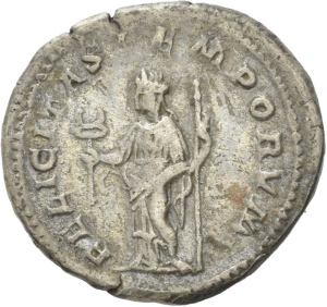 reverse of Macrinus RIC IV 63F