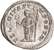 reverse of Macrinus RIC IV 62B