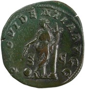 reverse of Gordian I RIC IV 9