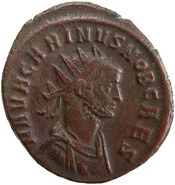 obverse of Carus RIC V 155