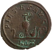 reverse of Carus RIC V 155