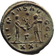 reverse of Carus RIC V 125