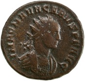 obverse of Carus RIC V 38