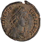 obverse of Theodosius I RIC IX 47C