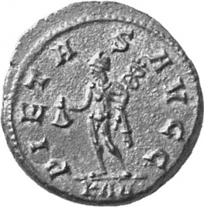 reverse of Numerian RIC V 413