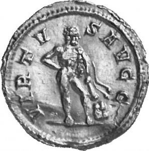 reverse of Numerian RIC V 408