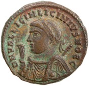 obverse of Licinius RIC VII 25