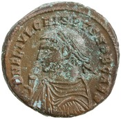 obverse of Licinius RIC VII 24