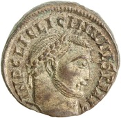 obverse of Licinius RIC VII 7