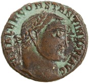obverse of Licinius RIC VII 4