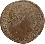 obverse of Licinius RIC VII 237