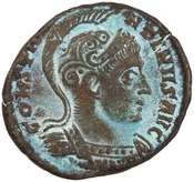 obverse of Licinius RIC VII 165
