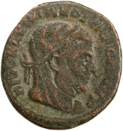 obverse of Licinius RIC VII 104