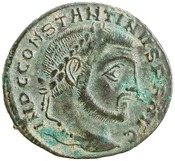 obverse of Licinius RIC VI 52B