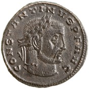 obverse of Licinius RIC VI 50B
