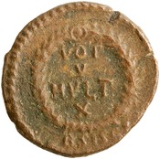 reverse of Valentinian II RIC IX 29C