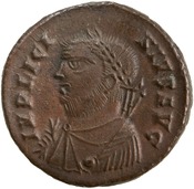obverse of Licinius RIC VII 43
