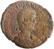 obverse of Valentinian II RIC IX 30B
