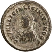 obverse of Licinius RIC VII 19
