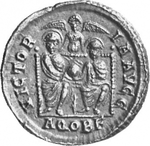 reverse of Valentinian II RIC IX 21D