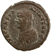 obverse of Licinius RIC VII 16