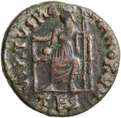 reverse of Valentinian II RIC IX 42