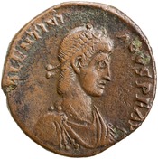 obverse of Valentinian II RIC IX 37C