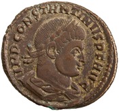 obverse of Licinius RIC VII 18