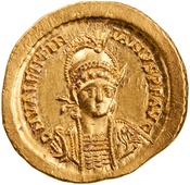 obverse of Theodosius II RIC X 242