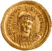 obverse of Theodosius II RIC X 234