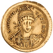obverse of Theodosius II RIC X 201