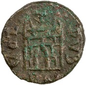 reverse of Valentinian III RIC X 2124