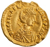 obverse of Valentinian III RIC X 2052