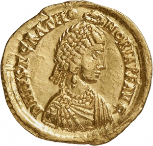 obverse of Valentinian III RIC X 2022