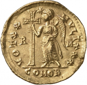 reverse of Valentinian III RIC X 2007