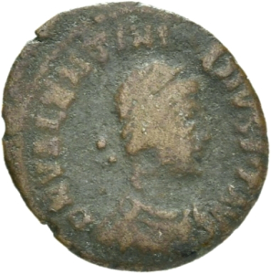 obverse of Valentinian II RIC IX 30A.1