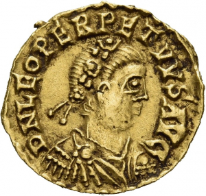 obverse of Leo I RIC X 2520