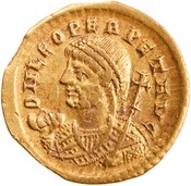 obverse of Leo I RIC X 620