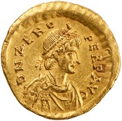 obverse of Zeno RIC X 924