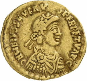 obverse of Libius Severus RIC X 2723