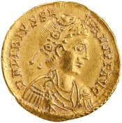 obverse of Libius Severus RIC X 2719