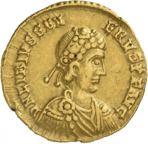 obverse of Libius Severus RIC X 2718