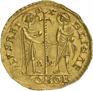 reverse of Anthemius RIC X 2869